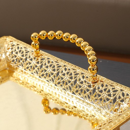 Golden Fruit Tray Поднос для вечеринок 41х25см