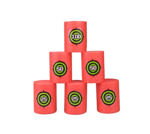 NERF ELITE 2.0 ZESTAW PISTOLET WARDEN DB-8 + CELE + 50 STRZAŁEK + OPASKA