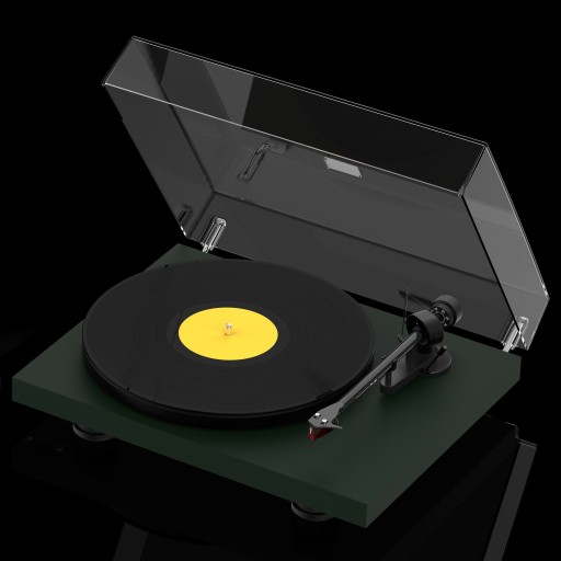 PRO-JECT DEBUT CARBON EVO MM Проигрыватель ORTOFON 2M RED SATIN GREEN