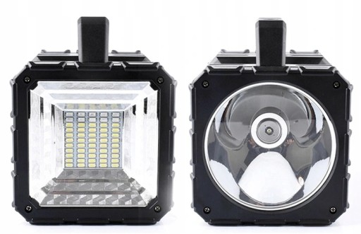 LATARKA AKUMULATOROWA SZPERACZ LAMPA LED USB POWER BANK LEKKA 7 TRYBÓW