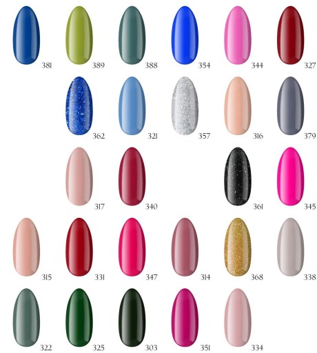 Набор для ногтей: 10 гибридных лаков BOSKA NAILS + аксессуары в подарок.