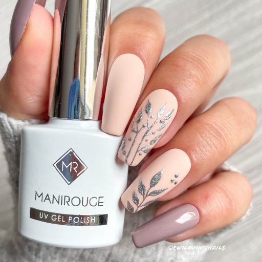 ГЕЛЬ-ЛАК MANIROUGE UV/LED ГИБРИДНЫЙ 6 МЛ КРАСНЫЙ 9