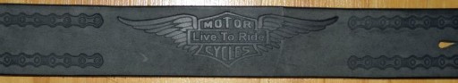 LIVE to RIDE.. пряжка-чоппер, застежка старое серебро