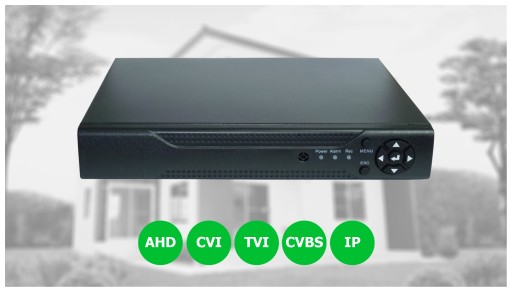 РЕГИСТРАТОР мониторинга 4 КАМЕРЫ 1080p IP AHD 2 MPX