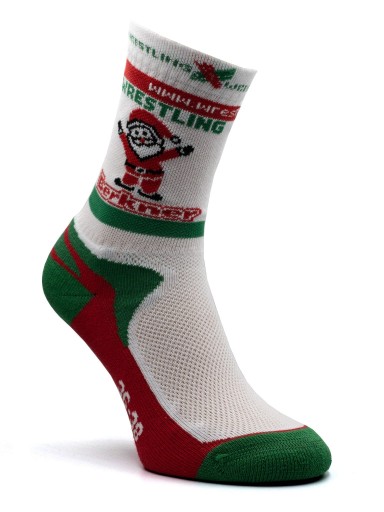 Рождественские борцовские носки SANTA |42-43