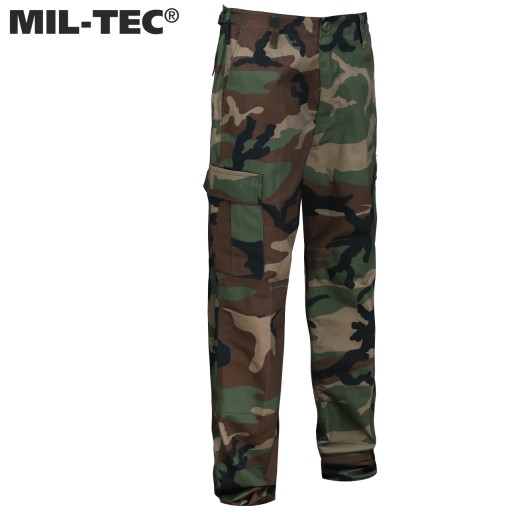 Брюки-карго Mil-Tec US BDU в стиле милитари для мальчиков, лесной L