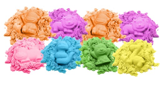 BibiMoon Kinetic Sand 8 кг НАБОР ПЕСОЧНЫХ ЯЩИКОВ