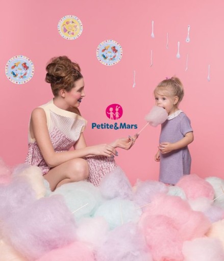 PETITE&MARS Силиконовая пластина с присоской
