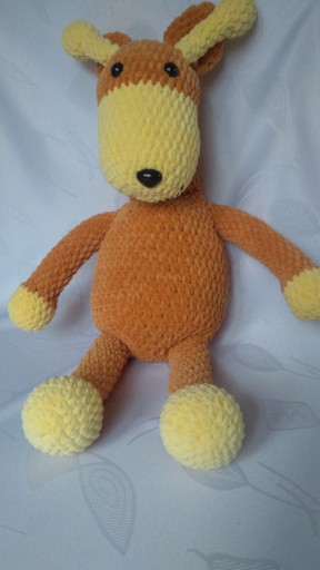 ŻYRAFA na szydełku amigurumi pluszak maskotka