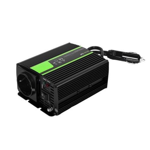 Автомобильный преобразователь напряжения Mini Green Cell 12 В 150 Вт 300 Вт USB для автомобиля