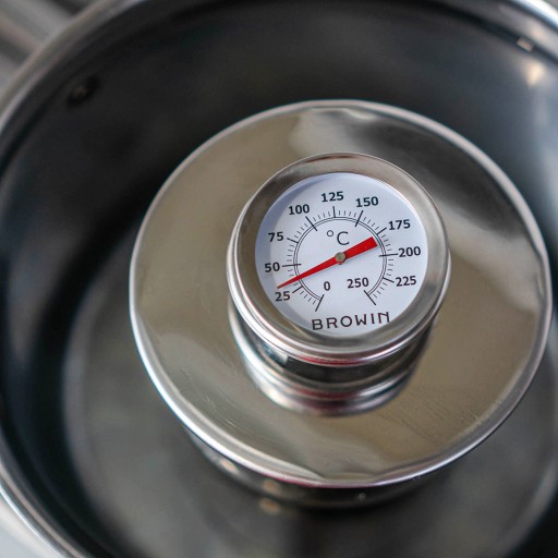 TERMOMETR PIECZENIA WĘDZARNI GOTOWANIA KLIPS 250°C