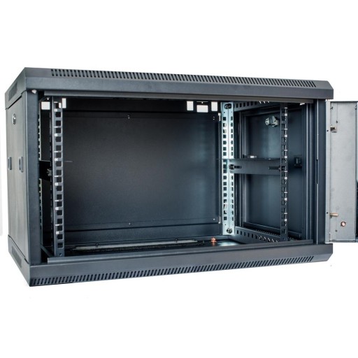 6U RACK Подвесной шкаф 19 дюймов, в сложенном виде, черный CCSW-0606-06U