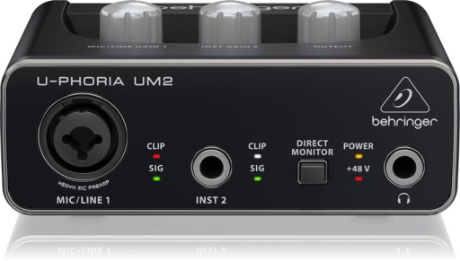 АУДИОИНТЕРФЕЙС USB BEHRINGER UM2 U-PHORIA