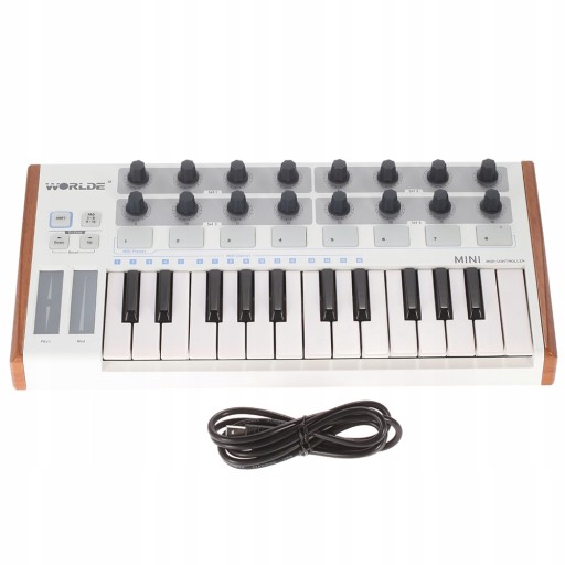 Клавиатура Worlde Mini Midi Controller