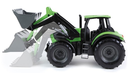 ТРАКТОР «ЛЕНА» С ПОДВИЖНЫМ БУЛЬДОЗЕРОМ ЭКСКАВАТОР DEUTZ FAHR