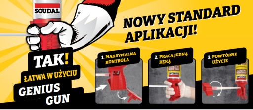 Монтажная пена Soudal с аппликатором 770 мл