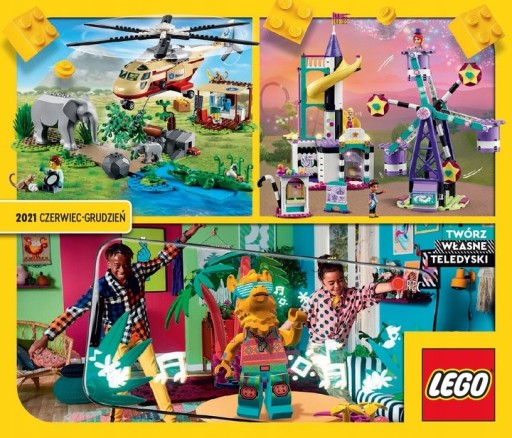 КАТАЛОГ LEGO ИЮНЬ – ДЕКАБРЬ 2021 ГОДА ПОЛЬСКИЙ НОВЫЙ
