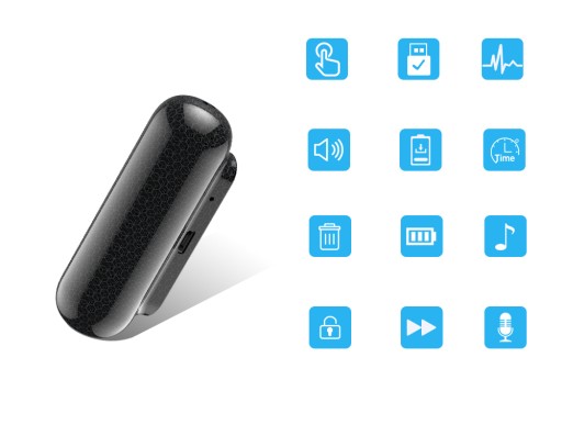 Диктофон SPY ERROR, обнаружение USB, 32 ГБ