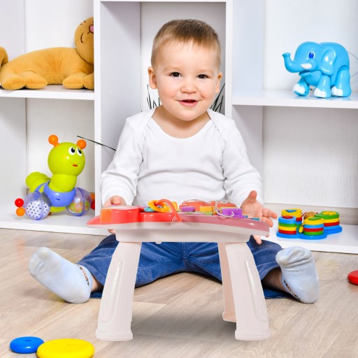 CHODZIK PCHACZ INTERAKTYWNY STOLIK EDUKACYJNY PANEL 5w1 DLA DZIECI MALUCHA