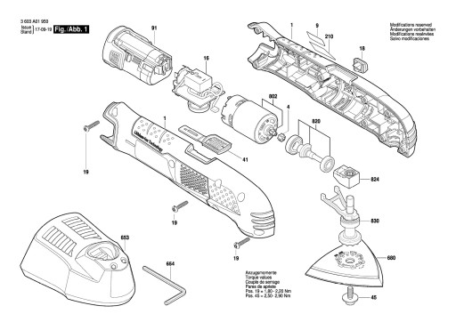 Bosch płyta oscylacyjna trójkątna do narzędzia wielofunkcyjnego 2609002737