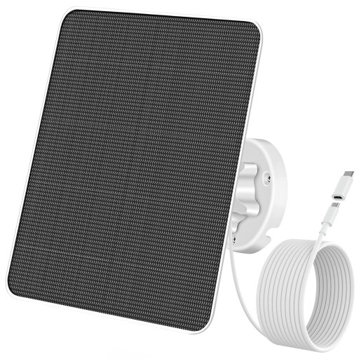 Солнечная панель 6 Вт для улицы 5 В IP65 Водонепроницаемый кабель 3 м micro USB/C