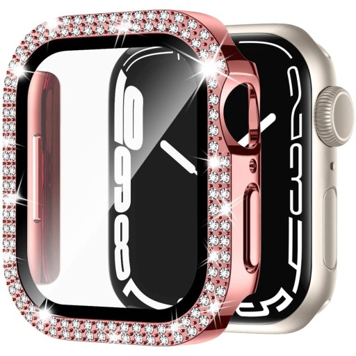 КОРПУС 2в1 + СТЕКЛО ДЛЯ APPLE WATCH 4/5/6/7/8/9/SE 40/41/44/45ММ ЦВЕТА