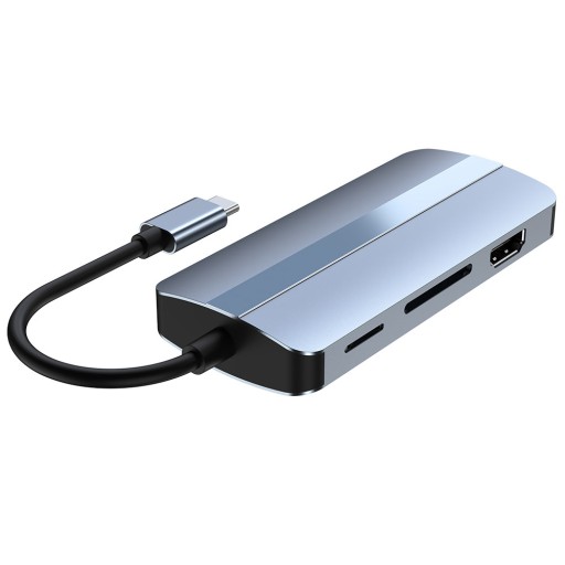 Концентратор 8 в 1 USB C 3.1 Thunderbolt 3 HDMI 4K VGA SD TF