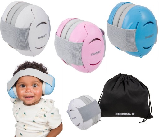 Dooky Защитные наушники с шумоподавлением для детей Baby Earmuff 0-3 лет