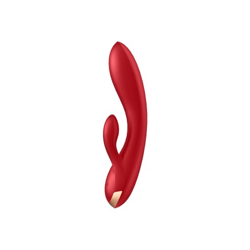 Satisfyer Double Flex Connect App Вибратор для точки G, 20 см, с 3 моторами