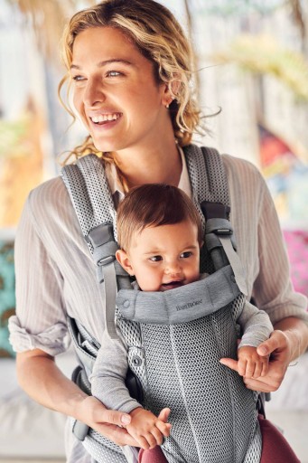 ПЕРЮЗИНКА HARMONY 3D СЕТКА СЕРЕБРЯНАЯ BABYBJORN