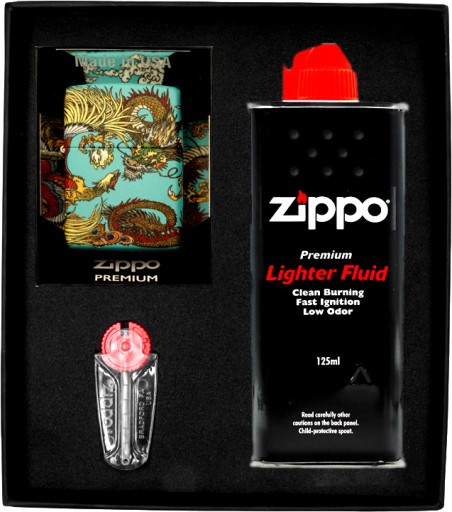 Набор ZIPPO зажигалка CHINESE DRAGON подарочная* №1.