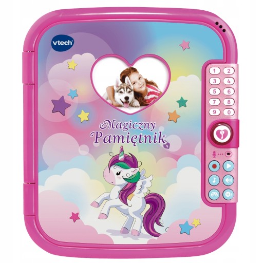 ВОЛШЕБНЫЙ ДНЕВНИК ПАРОЛЕЙ PL VTECH ЗАПИСЬ