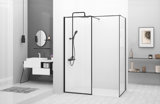 ВАННАЯ ДУШЕВАЯ СТЕНКА LOFT BLER 70 ЧЕРНЫЙ