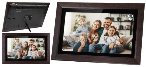 ЦИФРОВАЯ ФОТОРАМКА KRUGER&MATZ РАМКА WI-FI ДЕРЕВЯННАЯ РАМА 15 ДЮЙМОВ