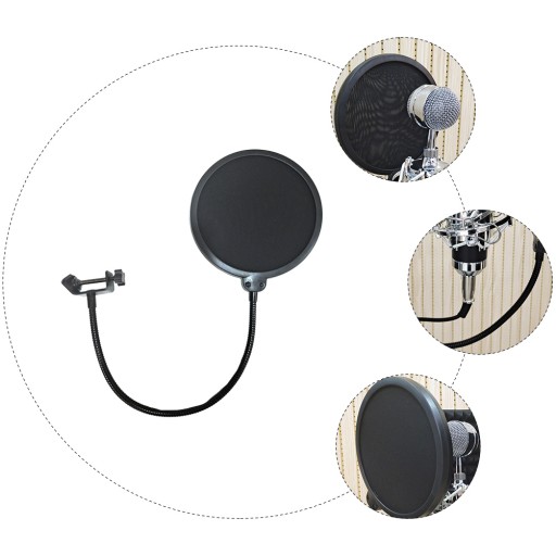 ФИЛЬТР ЗАПИСИ МИКРОФОНОВ POP SHIELD MIC