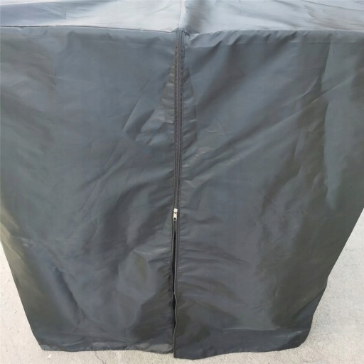 Zbiornik na deszczówkę 1000 l 116 x 100 cm czarny