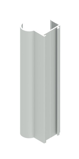 Комплект фурнитуры для раздвижных дверей КЛАСС 2Doors SILVER