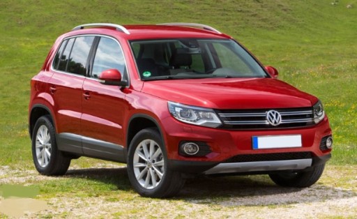 Спойлер на передний бампер TIGUAN НОВЫЙ 11-