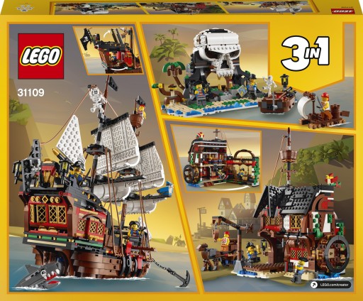 LEGO CREATOR Пиратский корабль 31109