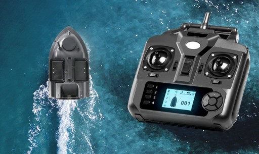 ЛОДКА-приманка V010 3 АККУМУЛЯТОРА GPS САМОВОЗВРАТ