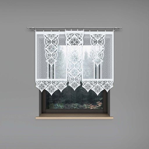 ШТОРА ЖАККАРДОВАЯ ПАНЕЛЯ ширма АЖУР KLAUDIA 110x35