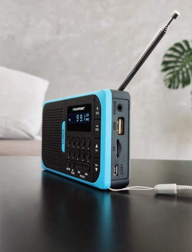 Портативный радиоприемник Blaupunkt PR5BL AM/FM с USB/microSD