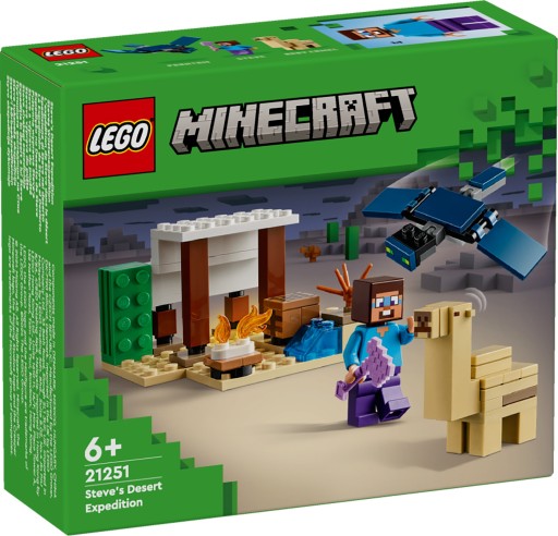 LEGO MINECRAFT 21251 Экспедиция Стива в пустыню