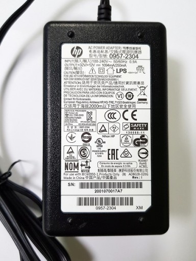 ОРИГИНАЛЬНЫЙ БЛОК ПИТАНИЯ HP 0957-2304 32 В 1094 мА FV