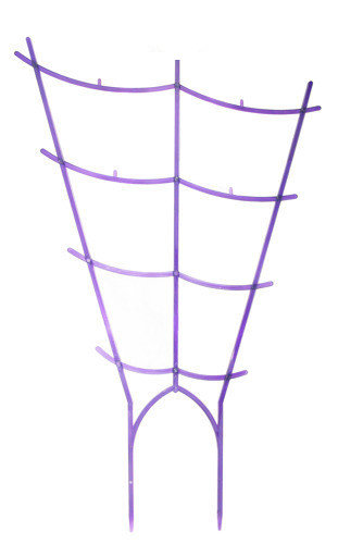 Пластиковая цветочная лестница, фиолетовая.