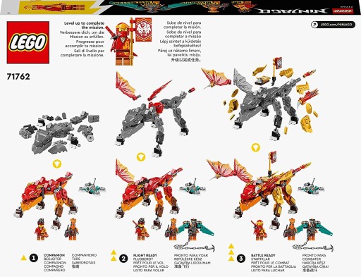 LEGO 71762 Ninjago - Огненный дракон Кайя ЭВО - Последний шанс EOL