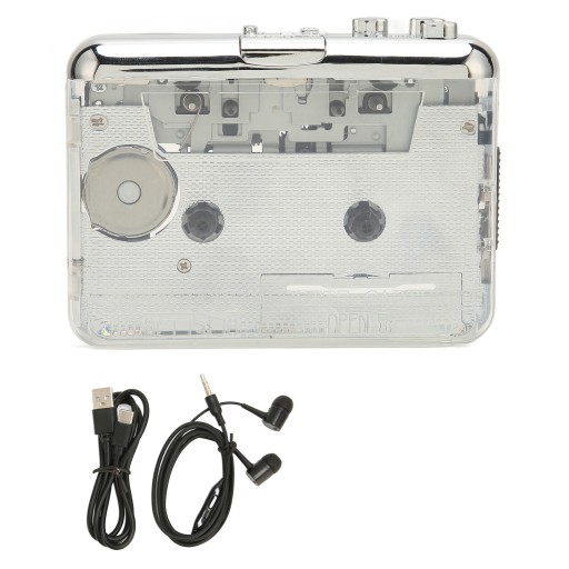 КАССЕТНЫЙ ПРОИГРЫВАТЕЛЬ WALKMAN ПОРТАТИВНЫЙ USB-MP3-ПРЕОБРАЗОВАТЕЛЬ TON010