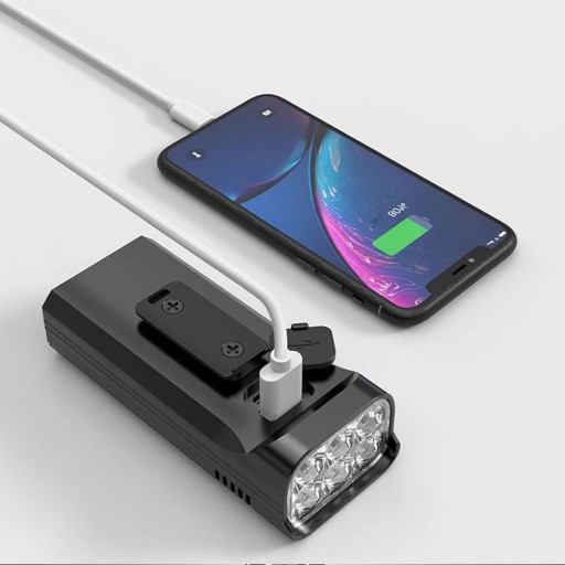 НАБОР ВЕЛОСИПЕДНЫХ ЛАМП СВЕТОДИОДНЫЙ ПЕРЕДНИЙ USB МОЩНЫЙ 3600лм