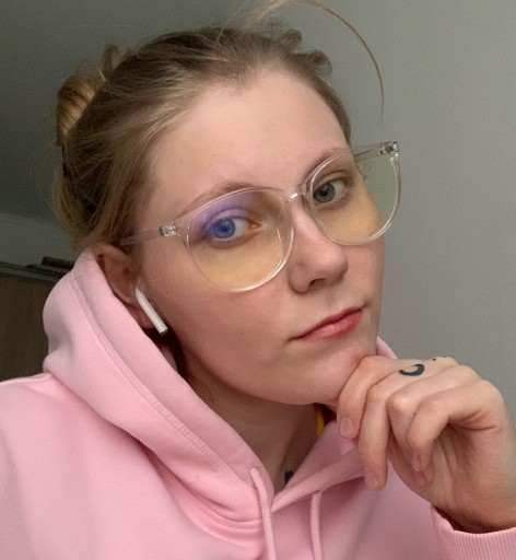 OKULARY KOREKCYJNE NERD nerdy retro MINUSY -5