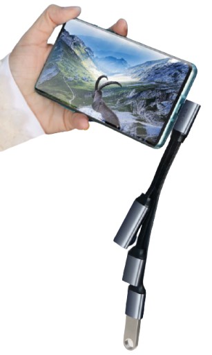 OTG HUB USB-C USB 3.0/2.0 SD TF-адаптерный кабель